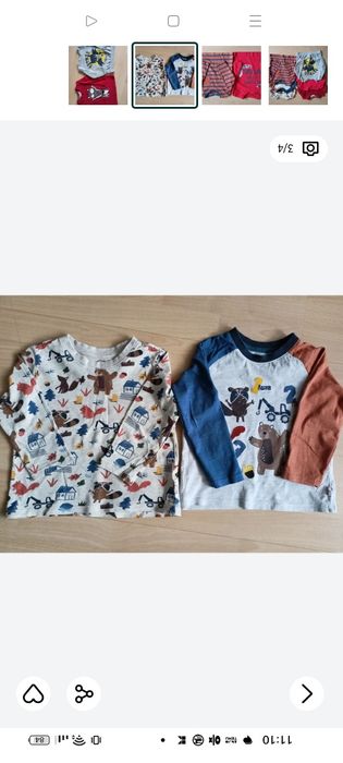 Bluzy chłopięce r 92 nowe plus używane