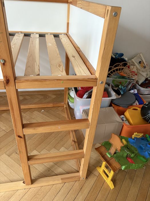 Łóżko piętrowe Ikea Kura