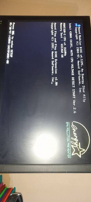 RETRO Plyta Główna Ga-586HX rev 2.01 z Intel Pentium 166mhz