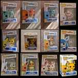 Funko pop Pokemon : Squirtle Mewtwo Pikachu Pichu Bulbasaur Charmander