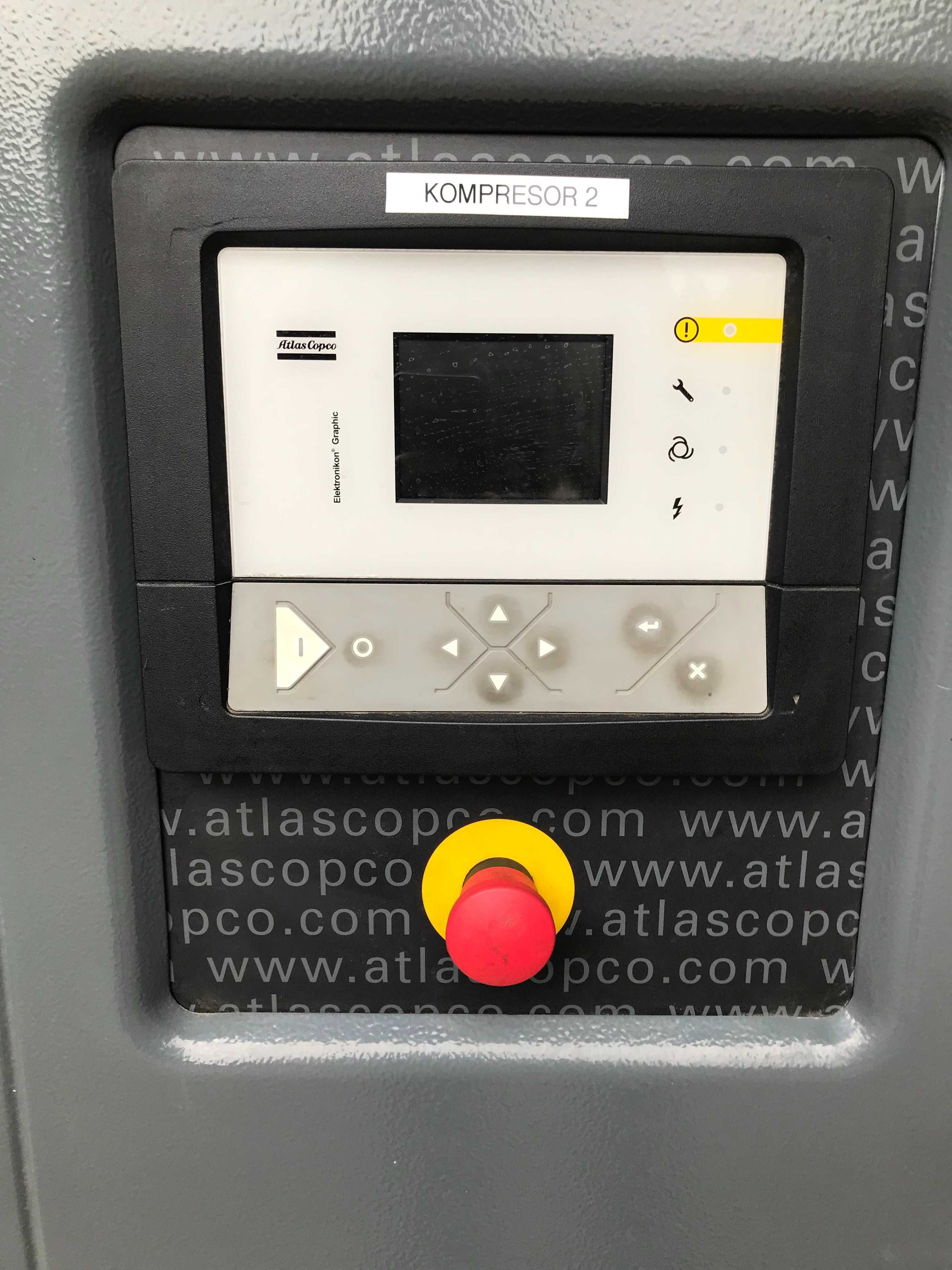 Sprężarka śrubowa Atlas Copco kompresor GA 15 VSD 2.91m3/min falownik