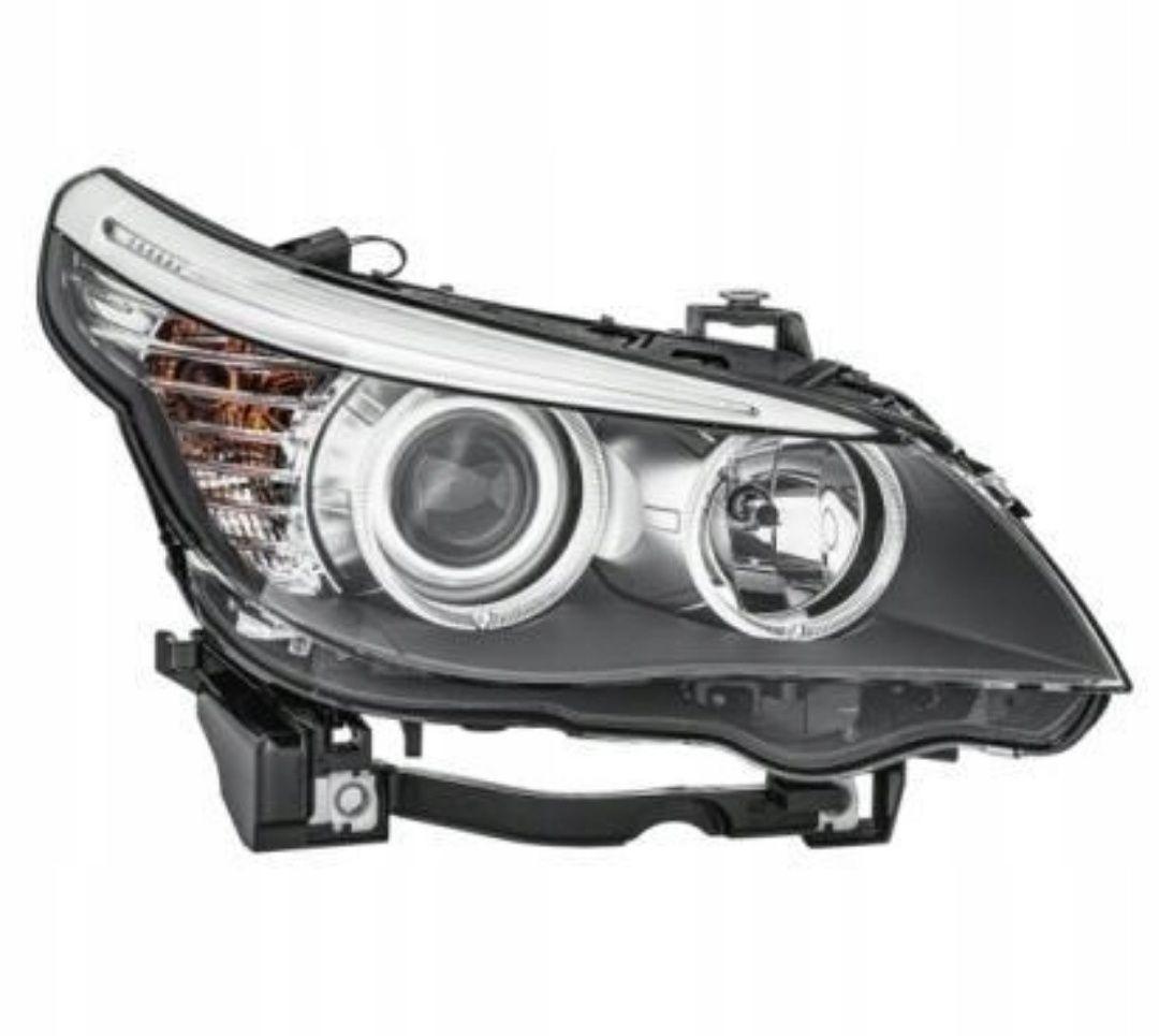 Hella 1EL 009 ,449-021 Reflektor bmw E60 e61 Lampa prawy przód okazja