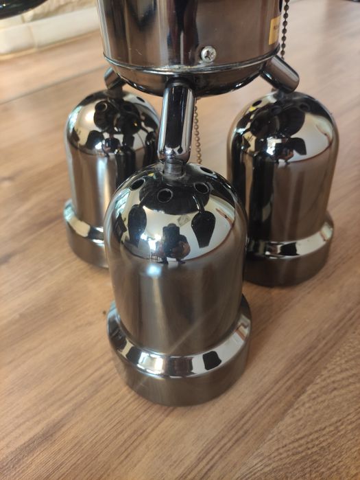 Żyrandol z wiatrakiem lampa z wiatrakiem