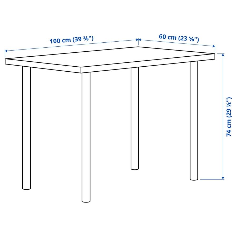 Mesa Ikea LINNMON / ADILS - 100 x 60cm