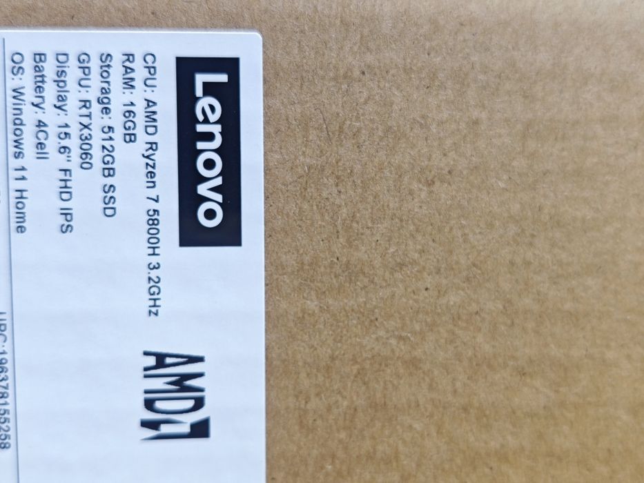 Lenovo Legion 5 15ACH6H estado novo