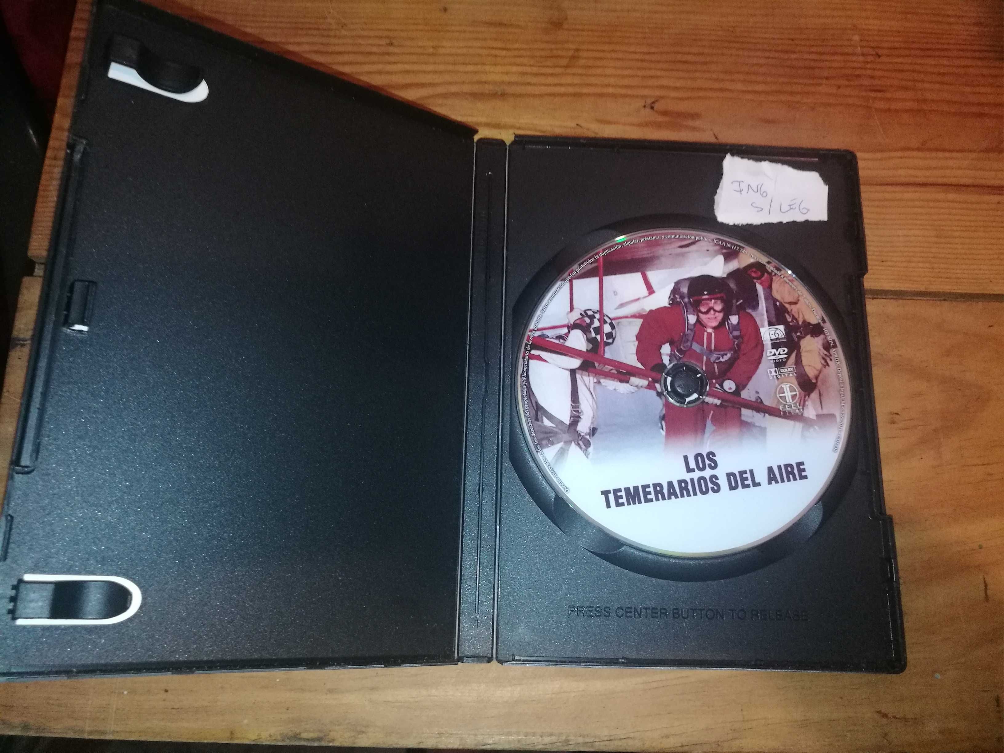 LOS TEMERARIOS DEL AIRE	DVD (áudio inglês - sem legendagem)