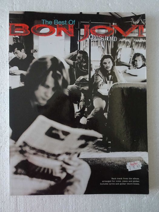 Livro - The best of Bon Jovi - Cross Road