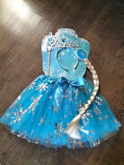 Strój Elza Kraina lodu roz.110/116/122