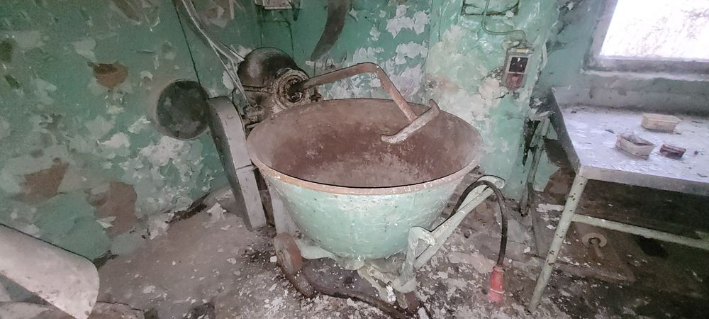 Maszyna piekarnicza do ciasta zabytkowa piekarnia