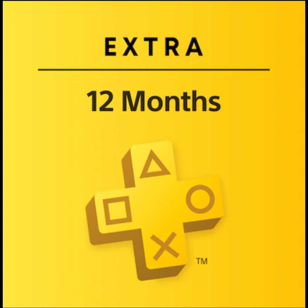 Подписка PlayStation Plus Extra PS4/PS5 , 600 игр для PS4/PS5 .