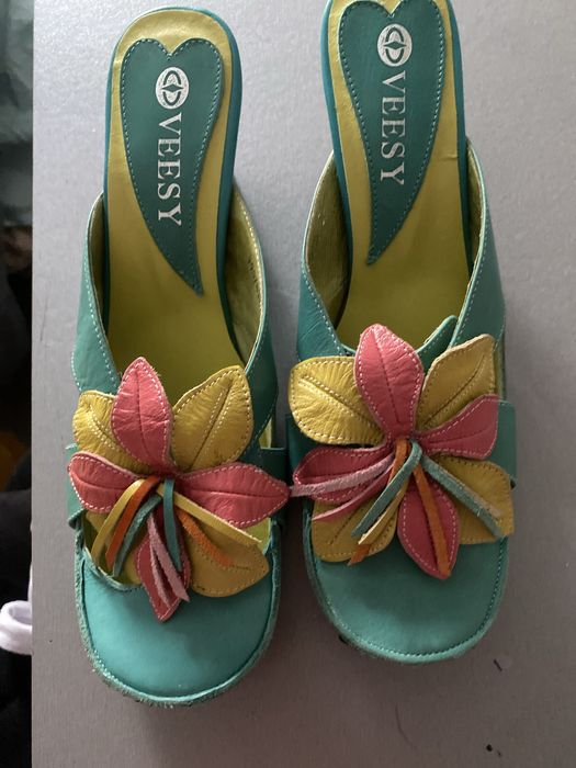 Туфли, шлепки натуральная кожа 37 р