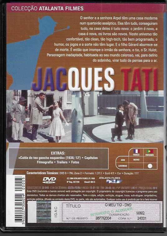 Jacques Tati. O meu tio.