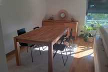 Tapete IKEA bege pelo curto LANGSTED/STOENSE 133x195 cm