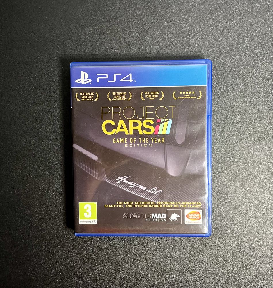 Продам диск для PS4 Project Cars Game Of The Year Edition