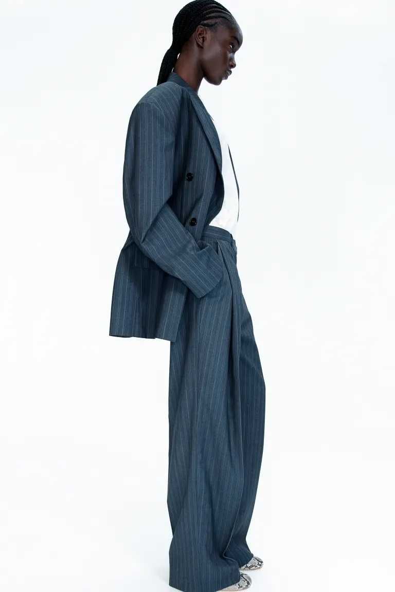 Studio Collection H&M Eleganckie spodnie wełniane r.36