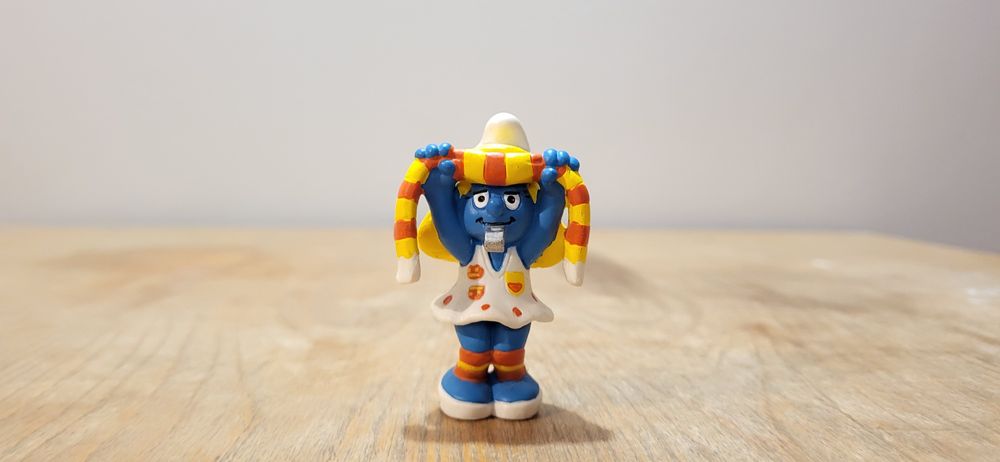 Schleich smerf smerfetka kibic cheerliderka figurka model wycofany