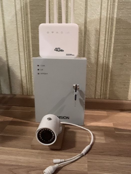 Ip камера с модемом 4G и бесперебойным БП