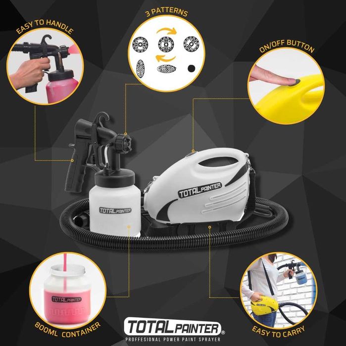 Pistola pintura total painter original pistola profissional