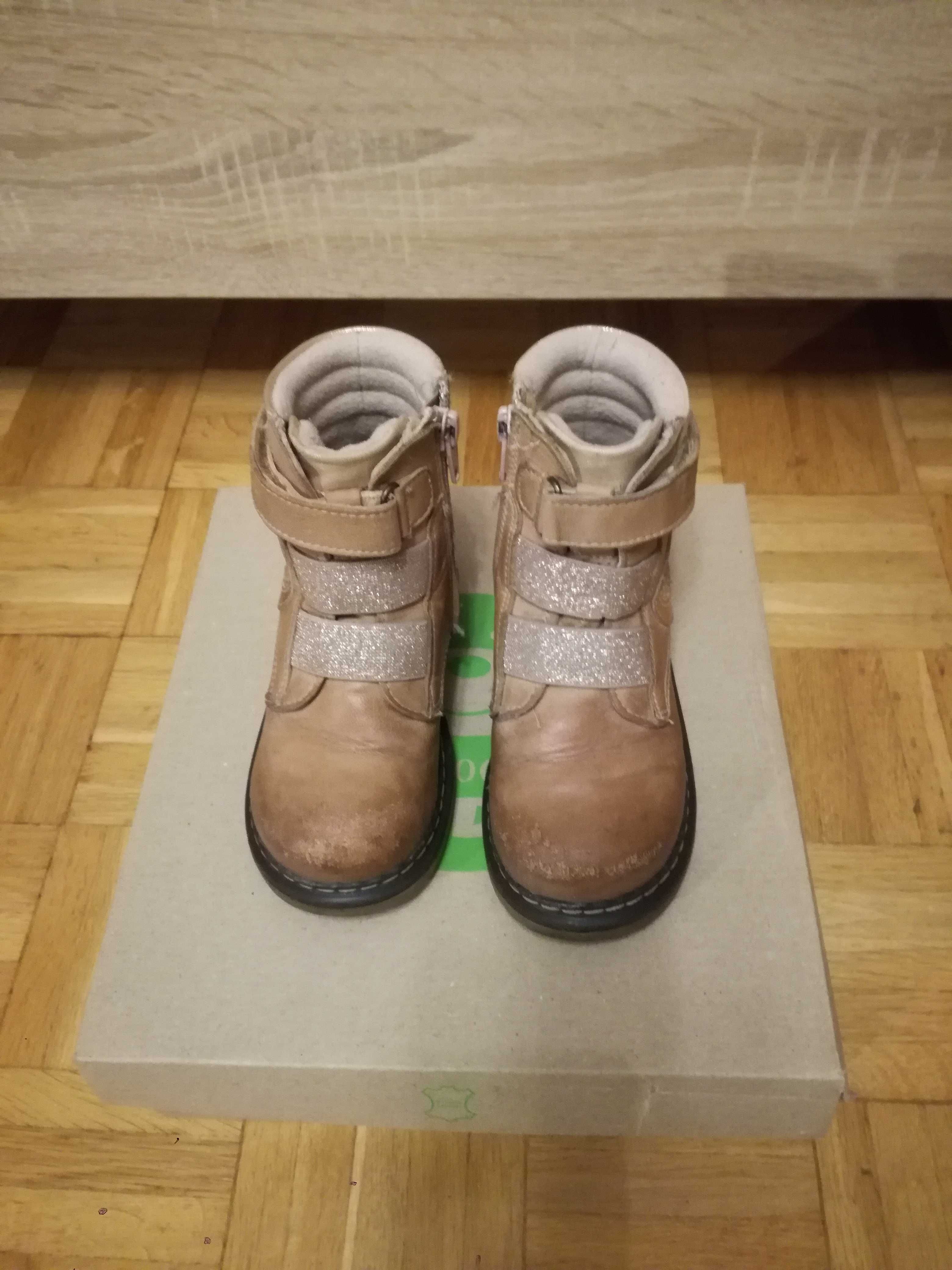 Buty zimowe (kozaki) dziecięce Lasocki Kids dla dziewczynki rozmiar 25