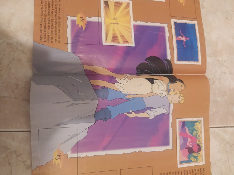 Panini Sticker Album Book Disney's Pocahontas