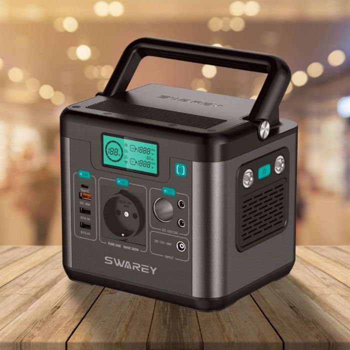SWAREY S500 Портативна електростанція 60000mh 300W | SWAREY S500