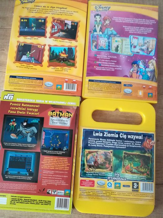 Płyty Gry na PC 4 SZTUKI