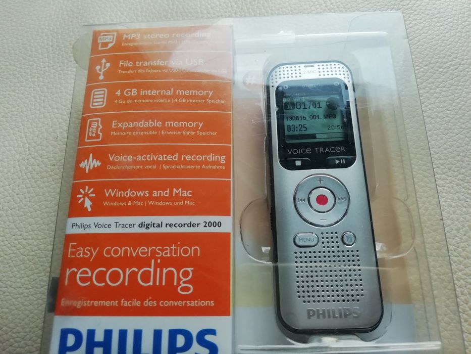 Диктофон philips. Новий.