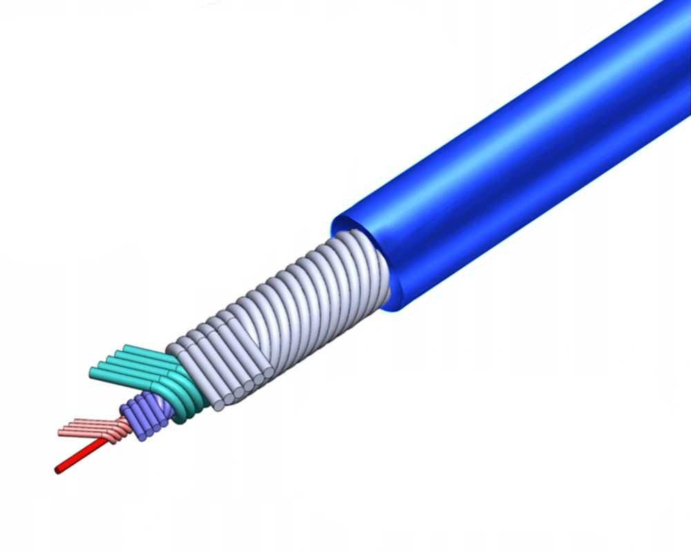 Zestaw do czyszczenia komina na wiertarkę TURBOSPINER 10m 3 głowice