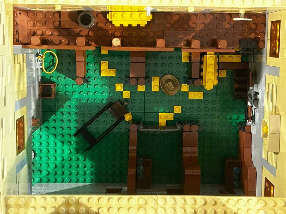 Lego castle MOC - średniowieczna słowiańska stajnia