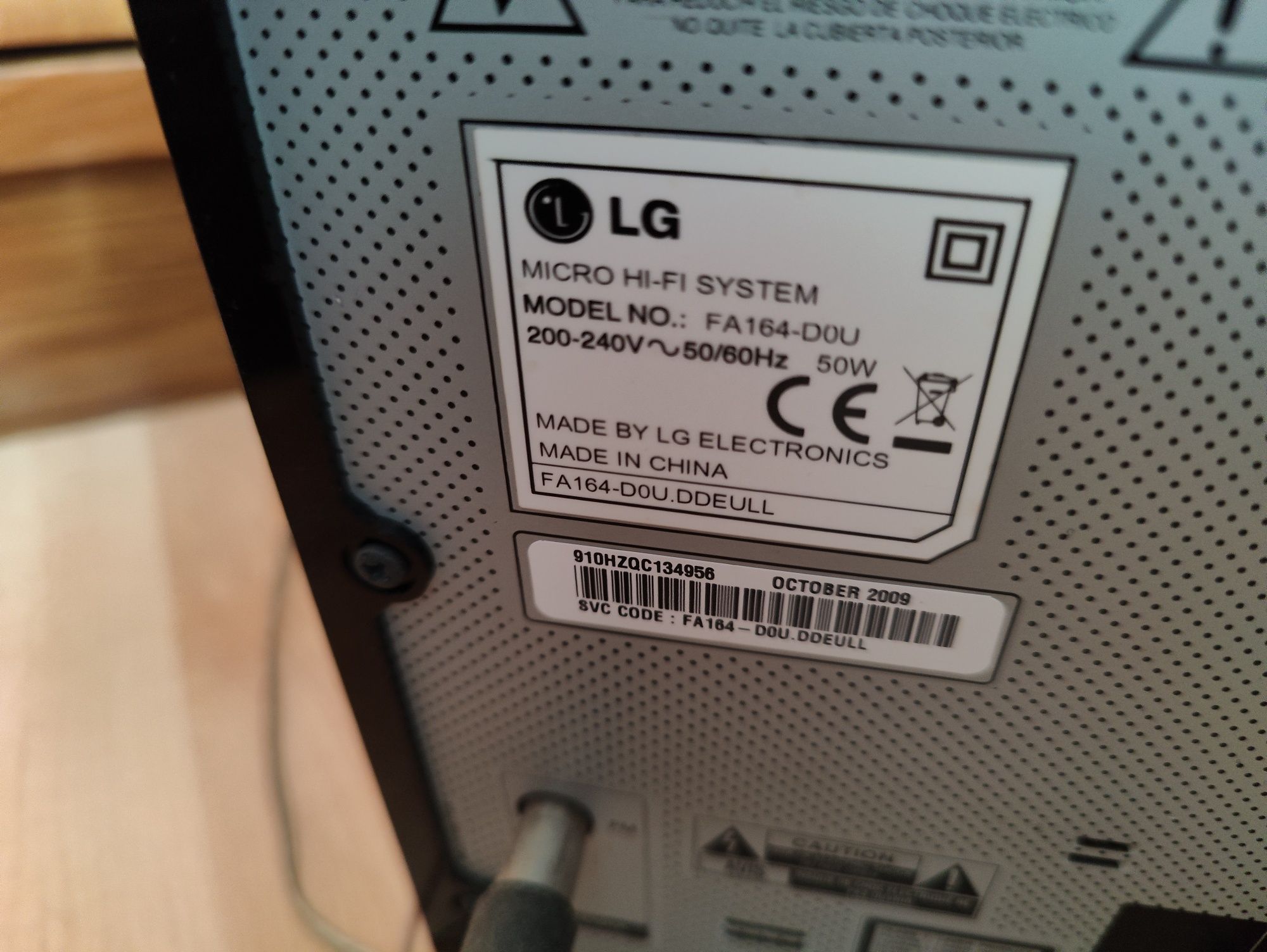 Aparelhagem LG completa