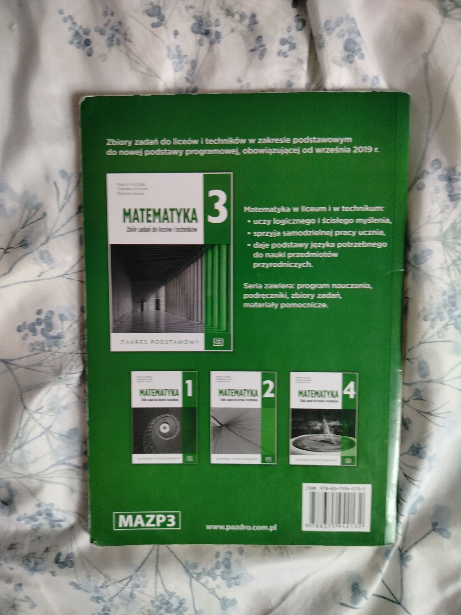 Matematyka 3 zbiór zadań poziom podstawowy