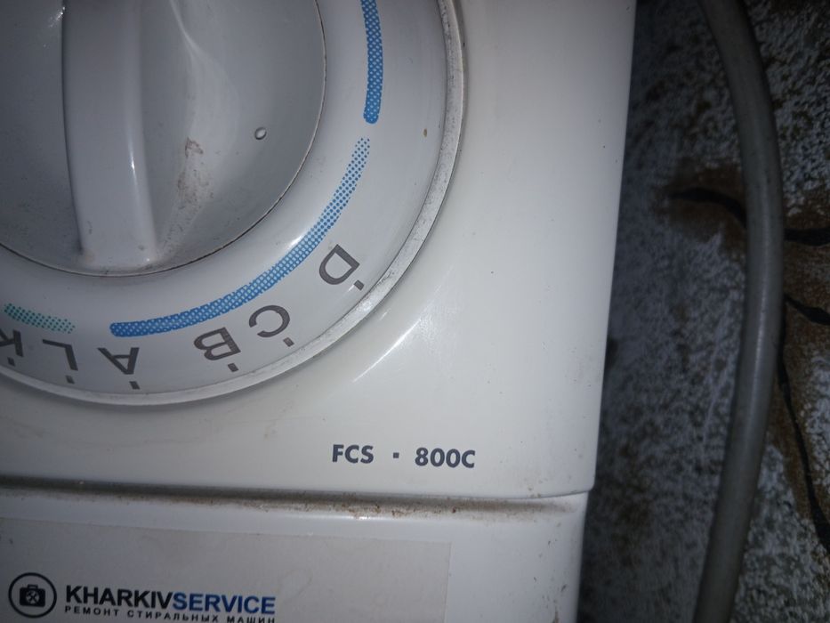 Продається б/у пральна машина Занусси fcs 800c