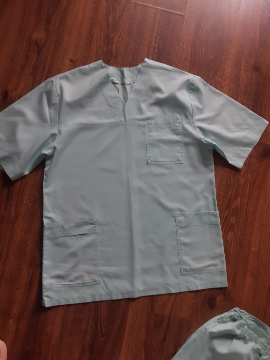 Komplet medyczny Uniform medyczny seledynowy M Bluza i spodnie medyka