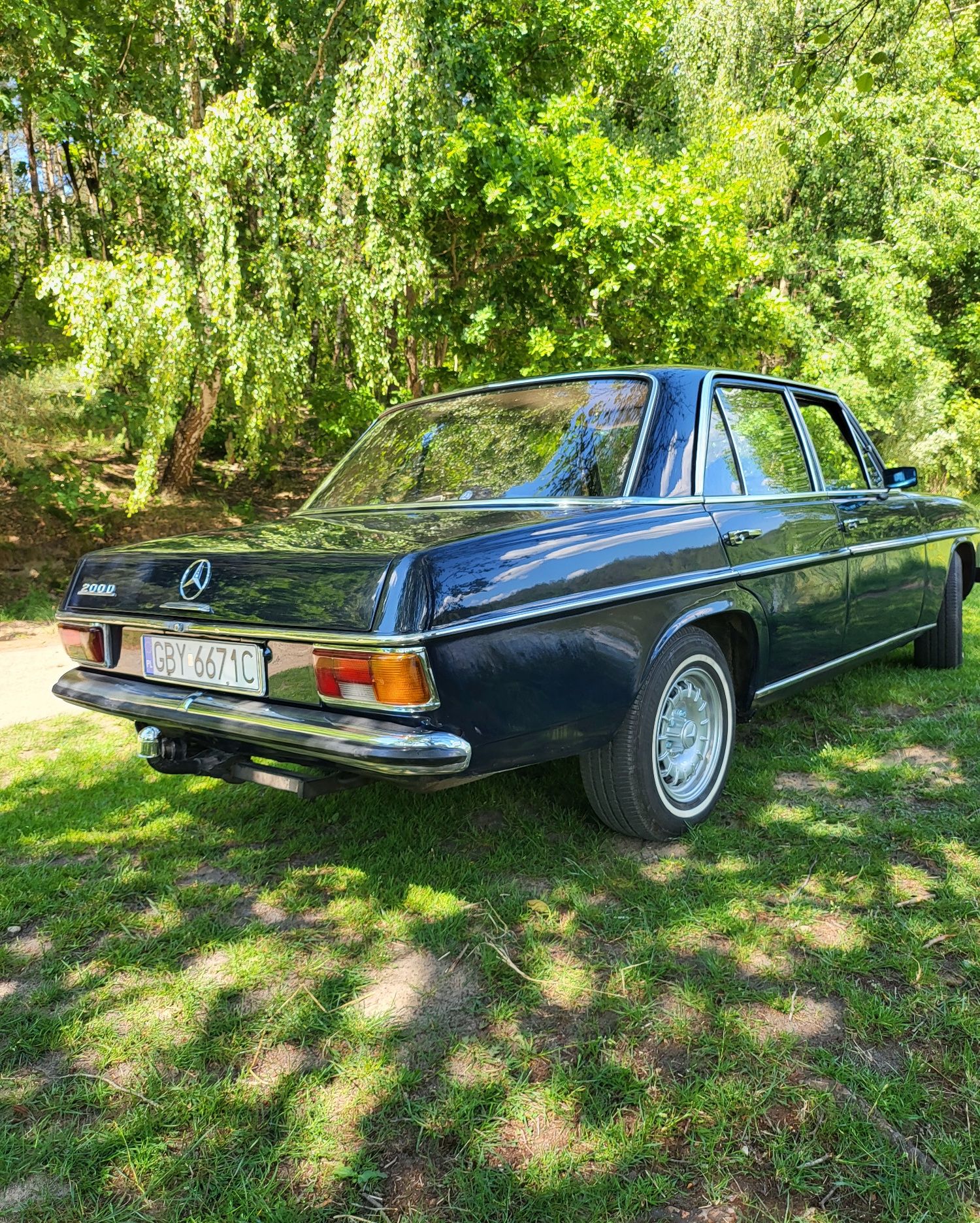 Auto do ślubu Mercedes, limuzyna ,retro, classic - wesele