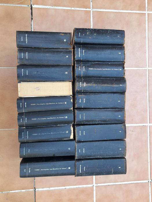 Enciclopédia Luso Brasileira da Cultura 1976 - VERBO 18 volumes livros