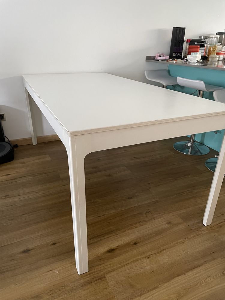 Vendo mesa de refeição extensivel Branca IKEA