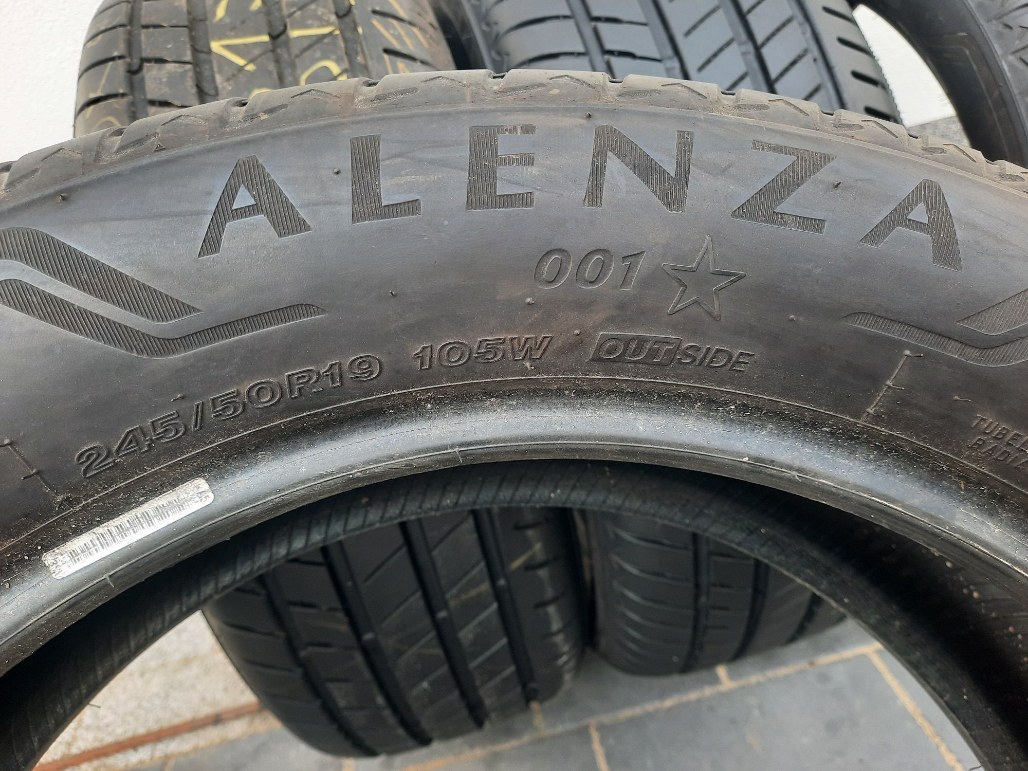 4 opony 245/50 R19 105W Bridgestone Alenza 2021r 7mm