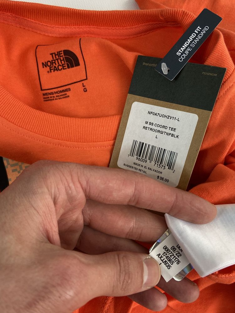 The North Face mens tee чоловіча футболка