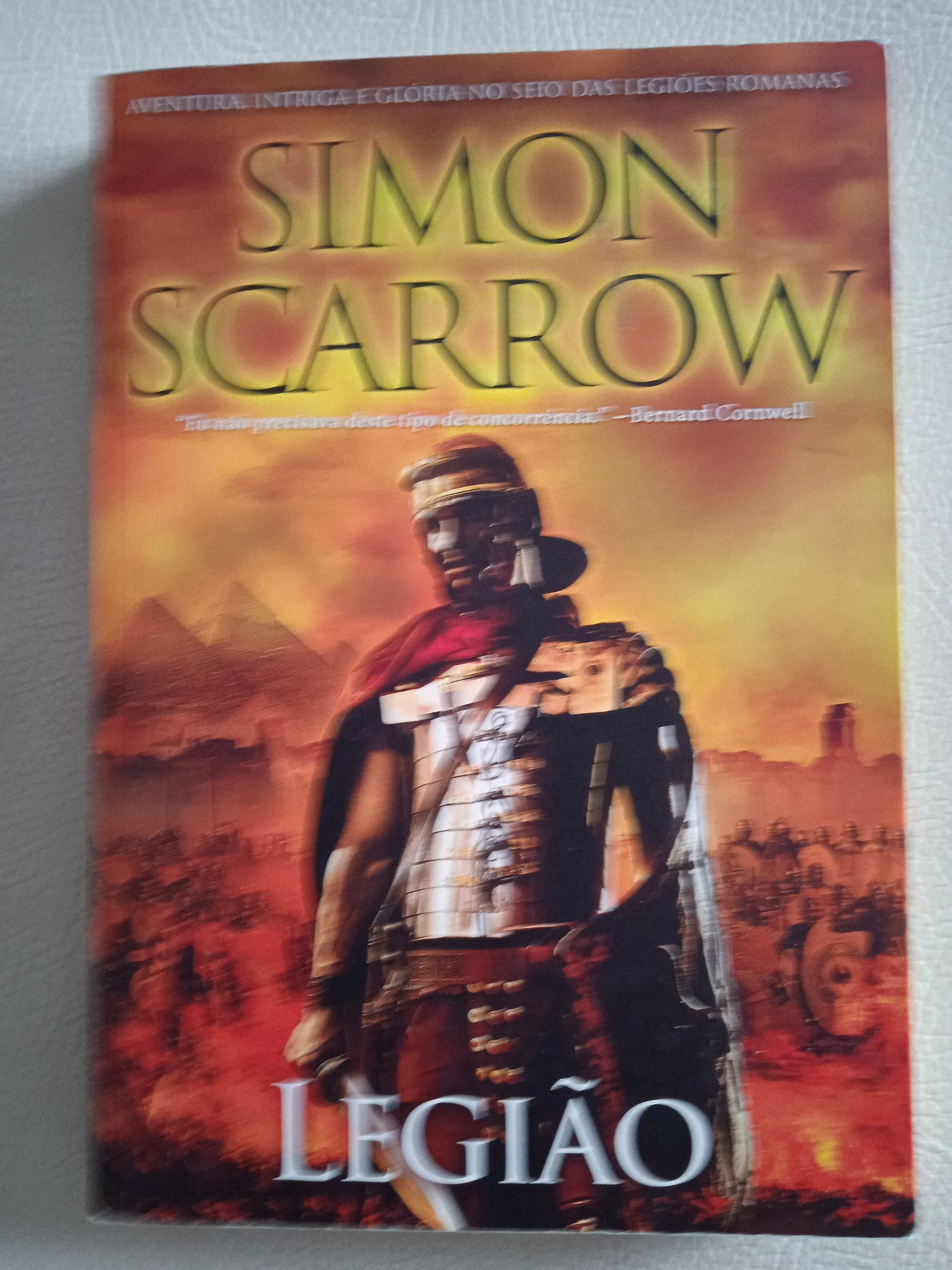 Legião de Simon Scarrow, livros baratos