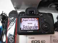 Canon 6D Full-Frame só 17 mil disparos na caixa original-Ver descrição