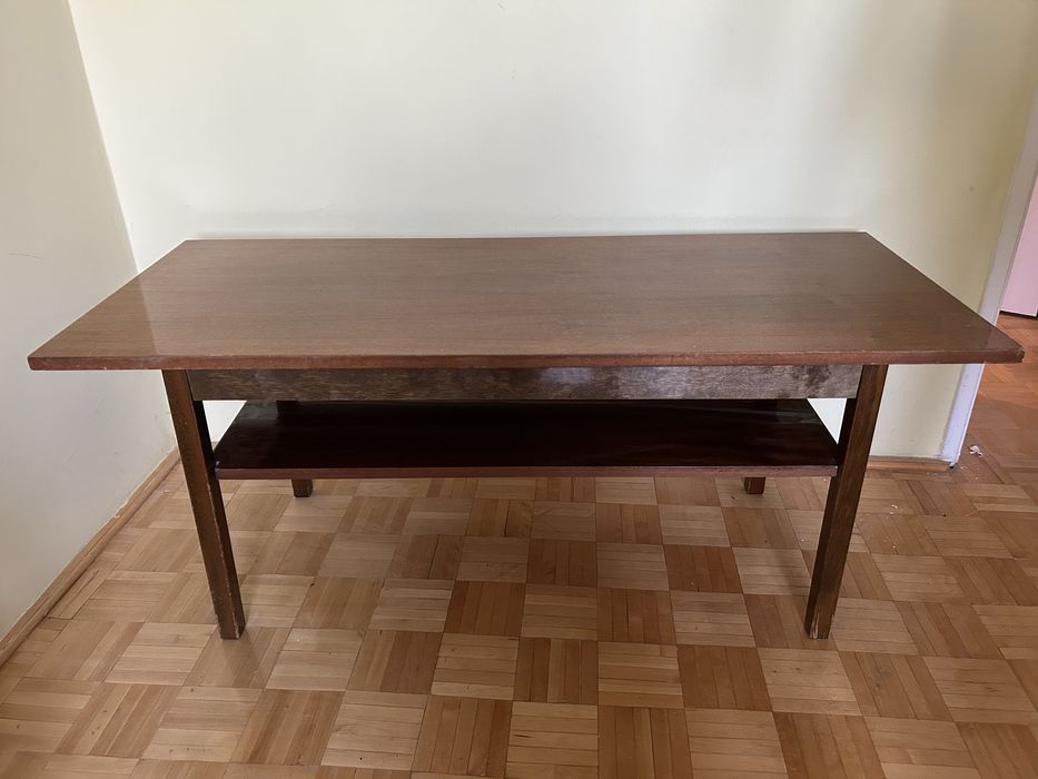 Stolik połysk fornir