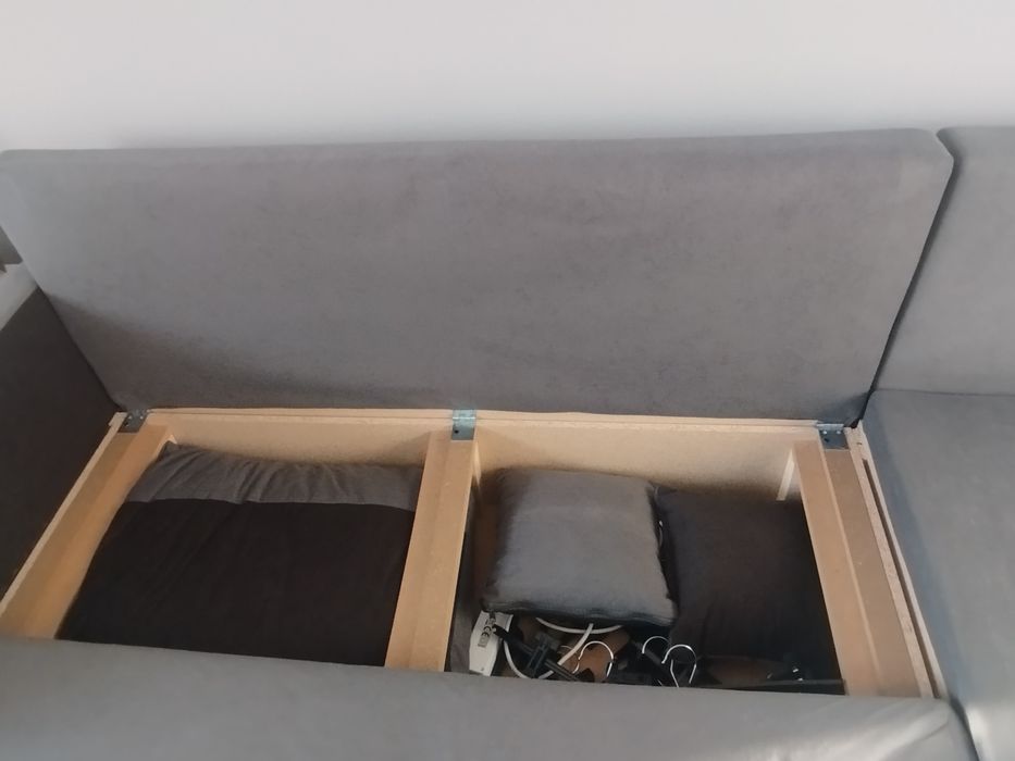 Narożnik z funkcją spania