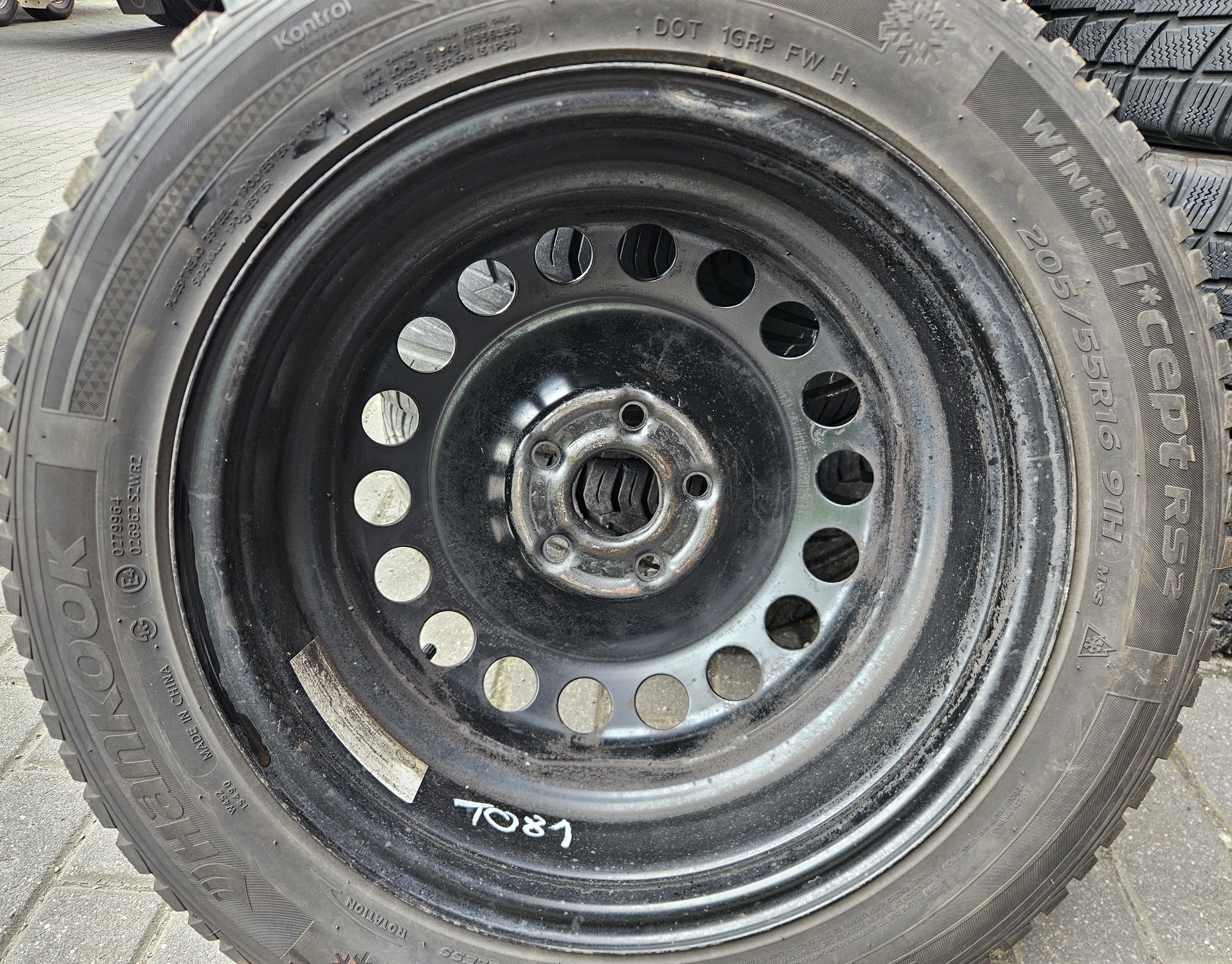4x Felgi stalowe GM OPEL 6.5 x 16 5x105 ET41 Astra + czujniki TPMS [10