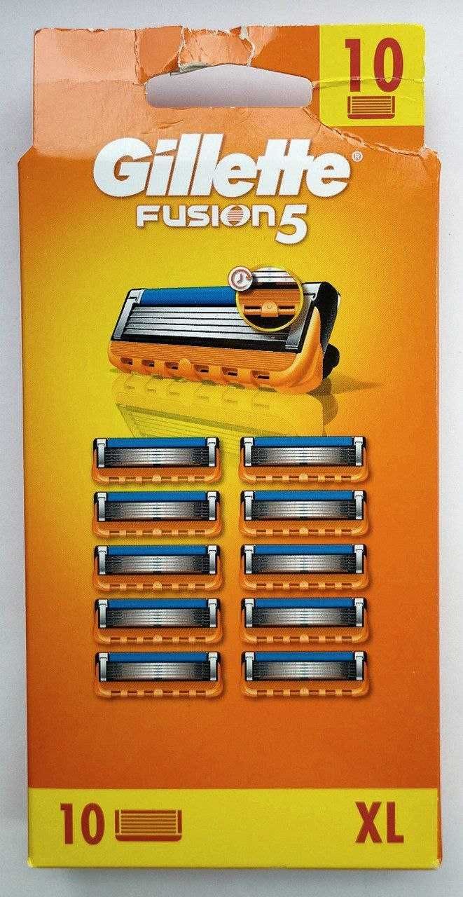Gillette Fusion5 леза для гоління 4, 6,8,12,14 шт в уп. 100% Оригінал