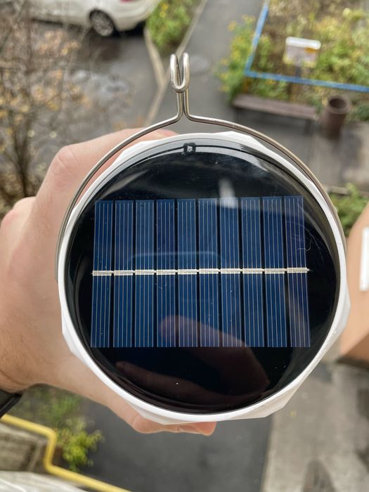 ЕКСКЛЮЗИВ, Акумуляторна лампа із 4 акумуляторами 18650, 30 ват