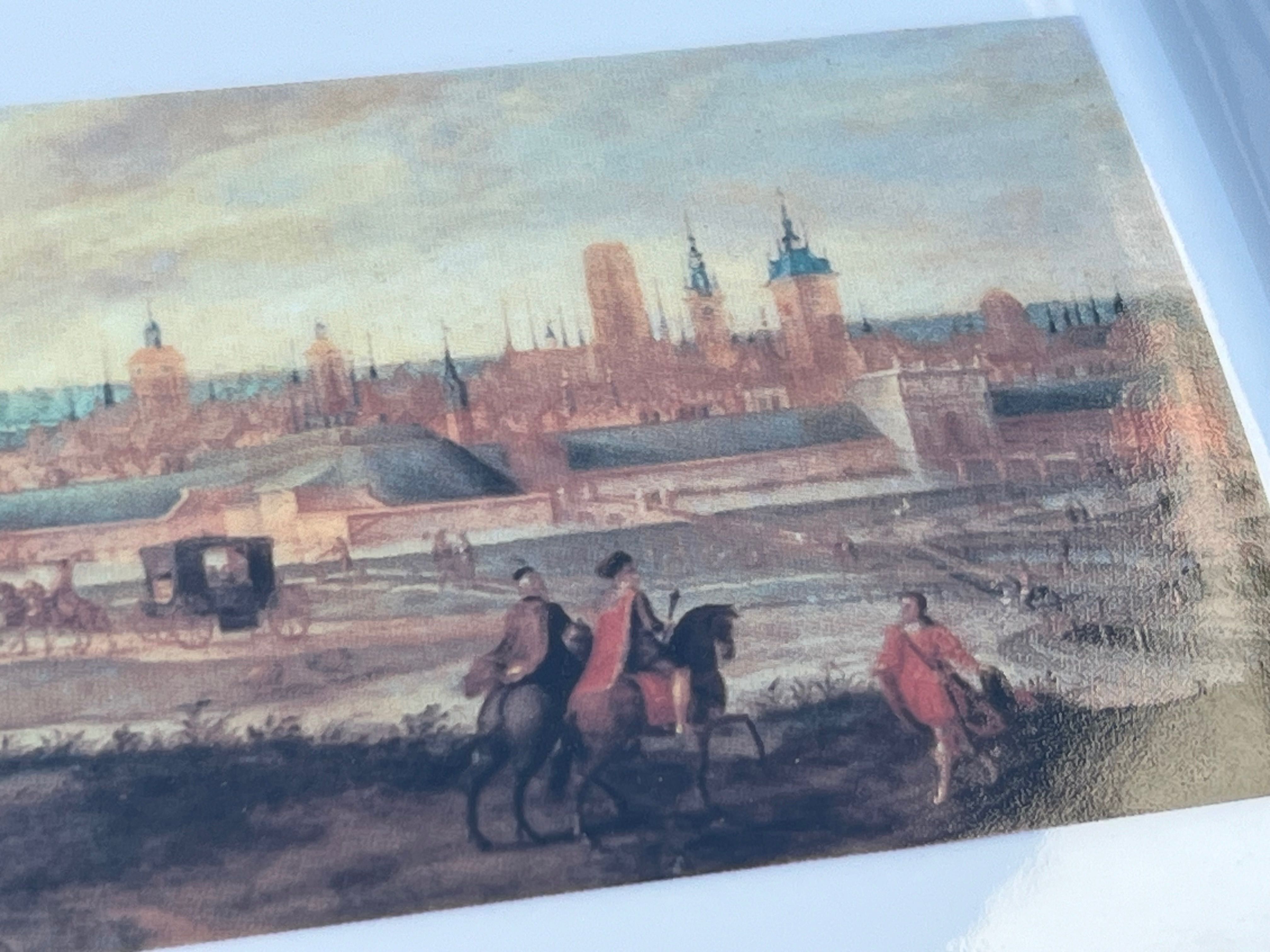 Patera Danzig Hans Krieg Panorama Gdańska 1620