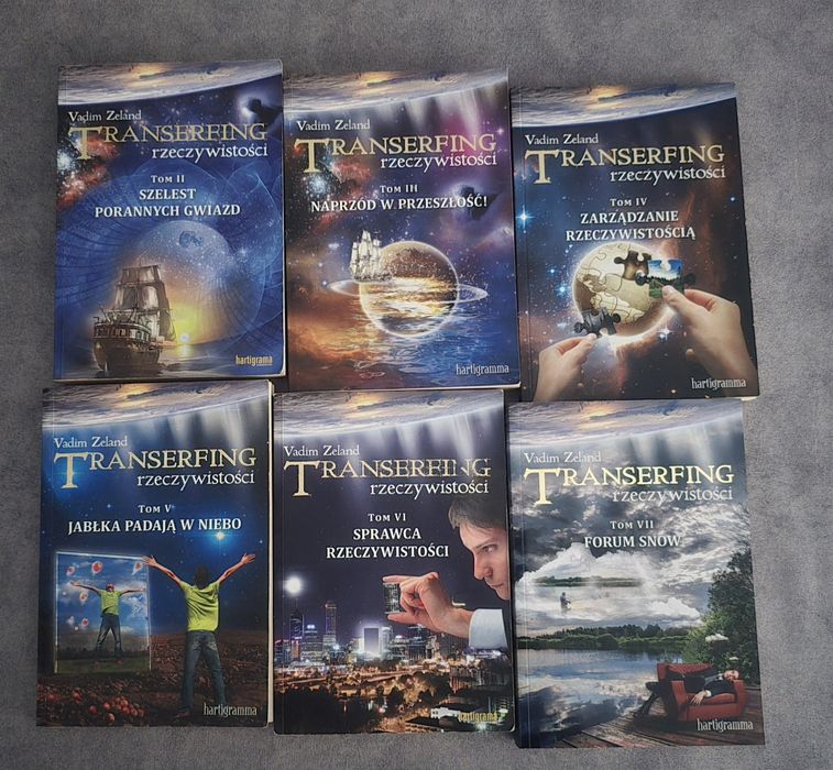 Transerfing rzeczywistości Vadim Zeland tomy II- VII