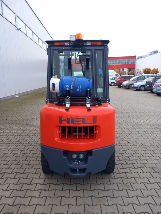 Wózek Widłowy Spalinowy Heli 3,5T Maszt 3,3 Dupex Silnik Kubota LPG