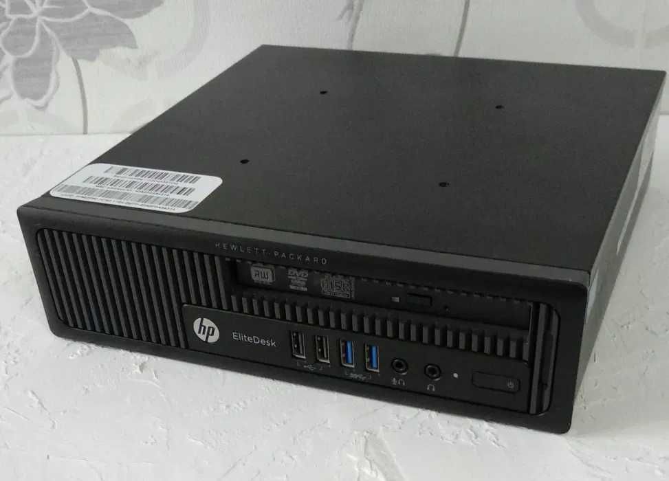 Комп'ютер HP EliteDesk 800 G1 USDT (I5-4590T  8Гбайт ОЗУ 64Гбайт SSD)