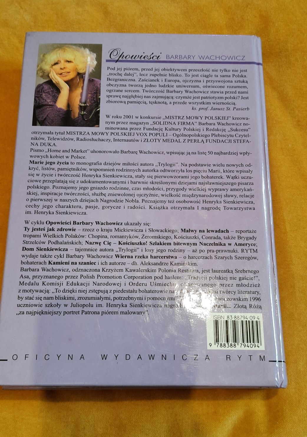Marie jego życia  - Barbara Wachowicz